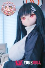 CroissantDoll(羊角社Doll) #B04 168cm 手描きメイク ビニール製のヘッド ホワイト肌 爆乳 美人姉 同じ服購入可 アニメドール 新品 - 画像 (4)