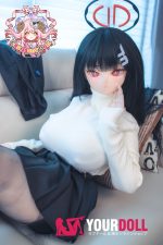 CroissantDoll(羊角社Doll) #B04 168cm 手描きメイク ビニール製のヘッド ホワイト肌 爆乳 美人姉 同じ服購入可 アニメドール 新品 - 画像 (10)