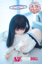 CroissantDoll(羊角社Doll) #B04 168cm 手描きメイク ビニール製のヘッド ホワイト肌 爆乳 美人姉 同じ服購入可 アニメドール 新品 - 画像 (5)