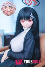CroissantDoll(羊角社Doll) #B04 168cm 手描きメイク ビニール製のヘッド ホワイト肌 爆乳 美人姉 同じ服購入可 アニメドール 新品 - 画像 (7)