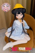CroissantDoll(羊角社Doll) #B06 141cm 手描きメイク ビニール製のヘッド ホワイト肌 無邪気 同じ服購入可 アニメドール 新品 - 画像 (9)