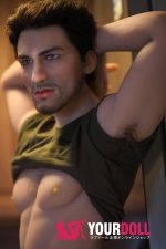 DHDOLL 大卫 170cm フルTPE製 ノーマル肌 ペニス選択可 欧米系 等身大 男性型ラブドール - 画像 (4)