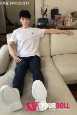 DHDOLL 小伟 165cm フルTPE製 ノーマル肌 ペニス選択可 アジア系 等身大 男性型ラブドール - 画像 (9)