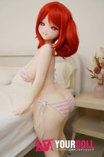 IROKEBIJIN Rio-A 120cm-ぽっちゃり Kカップ S-TPE製 ボディ選択可  White肌 赤面 エッチ ハート目 ラブドール - 画像 (10)