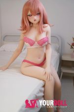 IROKEBIJIN Koharu 149cm Bカップ S-TPE製 ボディ選択可  White肌 ハート目 メスの顔 舌出し ラブドール - 画像 (7)