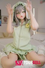 IROKEBIJIN Aiko 149cm Bカップ S-TPE製 ボディ選択可  White肌 キュート 赤面 メロメロ ラブドール - 画像 (8)