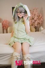 IROKEBIJIN Aiko 149cm Bカップ S-TPE製 ボディ選択可  White肌 キュート 赤面 メロメロ ラブドール - 画像 (19)