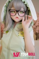 IROKEBIJIN Aiko 149cm Bカップ S-TPE製 ボディ選択可  White肌 キュート 赤面 メロメロ ラブドール