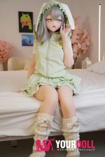 IROKEBIJIN Aiko 149cm Bカップ S-TPE製 ボディ選択可  White肌 キュート 赤面 メロメロ ラブドール - 画像 (22)