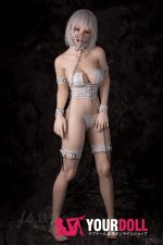 JiuShengDoll Evana #83B 158cm Dカップ ノーマル肌 フルシリコン 顎機能付き クール系 エロ ラブドール - 画像 (25)