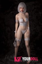 JiuShengDoll Evana #83B 158cm Dカップ ノーマル肌 フルシリコン 顎機能付き クール系 エロ ラブドール - 画像 (26)
