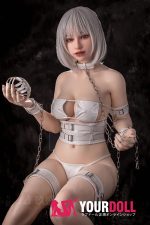 JiuShengDoll Evana #83B 158cm Dカップ ノーマル肌 フルシリコン 顎機能付き クール系 エロ ラブドール - 画像 (16)