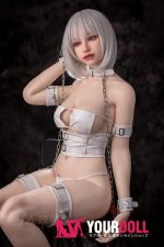JiuShengDoll Evana #83B 158cm Dカップ ノーマル肌 フルシリコン 顎機能付き クール系 エロ ラブドール - 画像 (11)