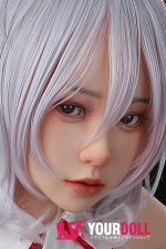 JiuShengDoll Kaiya #56B 156cm(軽量化) Bカップ フルシリコン 顎機能付き リアルな肌質感付き ノーマル肌 巫女 エッチ ラブドール - 画像 (4)