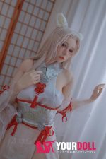 JiuShengDoll Yume #38C 152cm Eカップ フルシリコン 顎機能追加可 ノーマル肌 女狐 魅惑 巨乳 ラブドール - 画像 (19)