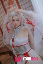 JiuShengDoll Yume #38C 152cm Eカップ フルシリコン 顎機能追加可 ノーマル肌 女狐 魅惑 巨乳 ラブドール - 画像 (2)