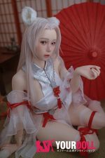 JiuShengDoll Yume #38C 152cm Eカップ フルシリコン 顎機能追加可 ノーマル肌 女狐 魅惑 巨乳 ラブドール - 画像 (5)