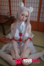 JiuShengDoll Yume #38C 152cm Eカップ フルシリコン 顎機能追加可 ノーマル肌 女狐 魅惑 巨乳 ラブドール - 画像 (9)