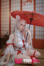 JiuShengDoll Yume #38C 152cm Eカップ フルシリコン 顎機能追加可 ノーマル肌 女狐 魅惑 巨乳 ラブドール - 画像 (15)