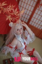 JiuShengDoll Yume #38C 152cm Eカップ フルシリコン 顎機能追加可 ノーマル肌 女狐 魅惑 巨乳 ラブドール - 画像 (25)