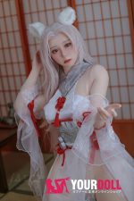 JiuShengDoll Yume #38C 152cm Eカップ フルシリコン 顎機能追加可 ノーマル肌 女狐 魅惑 巨乳 ラブドール - 画像 (12)