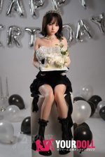 JiuShengDoll Hina #90B 148cm Bカップ 顎機能付き フルシリコン ノーマル肌 華奢 お嬢ちゃん 愛嬌 楚々 ラブドール - 画像 (24)