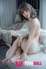 JiuShengDoll Coco #2C 156cm(軽量化) Bカップ フルシリコン 顎機能付き リアルな肌質感付き ノーマル肌 魅惑 美人 ラブドール - 画像 (19)