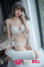 JiuShengDoll Coco #2C 156cm(軽量化) Bカップ フルシリコン 顎機能付き リアルな肌質感付き ノーマル肌 魅惑 美人 ラブドール - 画像 (11)