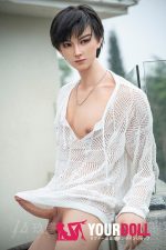 JiuShengDoll Gavin #2M 180cm(軽量化) ノーマル肌 フルシリコン 美男子 細マッチョ イケメン 男性型ラブドール - 画像 (2)
