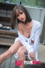 JiuShengDoll Lydia #94B 168cm Cカップ 顎機能付き ライトブラウン肌 フルシリコン 欧米系 セクシー ラブドール - 画像 (12)