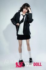 JiuShengDoll Yume #38 149cm Bカップ フルシリコン リアルな肌質感付き ノーマル肌 クール系 ラブドール 新品 - 画像 (14)