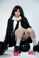 JiuShengDoll Yume #38 149cm Bカップ フルシリコン リアルな肌質感付き ノーマル肌 クール系 ラブドール 新品 - 画像 (9)