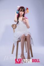 JiuShengDoll Enya #56 150m Bカップ フルシリコン ノーマル肌 無垢 未熟 可憐 ラブドール 新品 - 画像 (18)