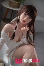 JiuShengDoll Miyu #103B 149cm Bカップ フルシリコン リアルな肌質感付き 顎機能付き ノーマル肌 清楚 ラブドール - 画像 (10)