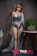 JiuShengDoll Yoyo #81B 152cm Eカップ ホワイト肌 フルシリコン 顎機能付き 色白 欧米系 熟女 ラブドール - 画像 (28)