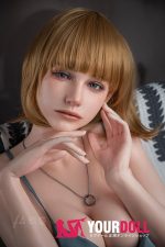 JiuShengDoll Yoyo #81B 152cm Eカップ ホワイト肌 フルシリコン 顎機能付き 色白 欧米系 熟女 ラブドール - 画像 (4)