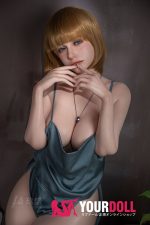 JiuShengDoll Yoyo #81B 152cm Eカップ ホワイト肌 フルシリコン 顎機能付き 色白 欧米系 熟女 ラブドール - 画像 (2)