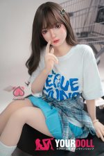 Momo 琴音(ことね) 150cm MHS054A-A Cカップ シリコンヘッド+TPEボディ ノーマル肌 等身大 美乳 ラブドール 新品 - 画像 (2)