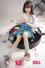 Momo 琴音(ことね) 150cm MHS054A-A Cカップ シリコンヘッド+TPEボディ ノーマル肌 等身大 美乳 ラブドール 新品 - 画像 (10)