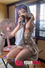 Sankaku Doll Pawgirl MA#105 142cm Hカップ フルシリコン ホワイト肌 猫口 八重歯 巨乳 ラブドール - 画像 (3)