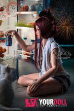 Sankaku Doll 緒珠(Tsugumi) 155cm Gカップ ホワイト肌 肉感的 巨乳 リアル彼女 ラブドール - 画像 (11)