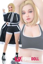Sankaku Doll 緒珠(Tsugumi) 155cm Gカップ ホワイト肌 肉感的 巨乳 巨尻 ブロンド ラブドール - 画像 (17)