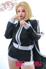 Sankaku Doll 緒珠(Tsugumi) 155cm Gカップ ホワイト肌 肉感的 巨乳 巨尻 ブロンド ラブドール - 画像 (6)