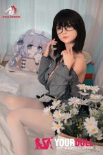 DOLLSENIOR 弥耶(Miye) 148cm Dカップ ノーマル肌 顎機能追加可 フルシリコン ボディ選択可 眼鏡娘 楚々 ラブドール - 画像 (12)