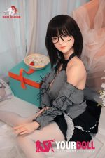 DOLLSENIOR 弥耶(Miye) 148cm Dカップ ノーマル肌 顎機能追加可 フルシリコン ボディ選択可 眼鏡娘 楚々 ラブドール - 画像 (8)