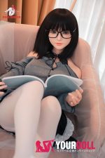 DOLLSENIOR 弥耶(Miye) 148cm Dカップ ノーマル肌 顎機能追加可 フルシリコン ボディ選択可 眼鏡娘 楚々 ラブドール - 画像 (10)