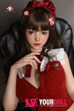 DOLLSENIOR 萌音(Mengyin) 163cm Eカップ ノーマル肌 フルシリコン 顎機能付き 愛嬌 巨乳 ラブドール - 画像 (3)