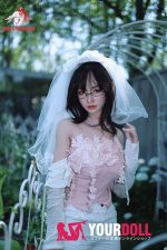 DOLLSENIOR 舞雪(Wuxue) 165cm Bカップ リアルな肌質感付き ノーマル肌 フルシリコン 顎機能付き ブライド 花嫁 綺麗 ラブドール - 画像 (17)