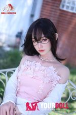 DOLLSENIOR 舞雪(Wuxue) 165cm Bカップ リアルな肌質感付き ノーマル肌 フルシリコン 顎機能付き ブライド 花嫁 綺麗 ラブドール - 画像 (5)