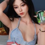 DOLLSENIOR 颂英(Songying) 165cm Bカップ リアルな肌質感付き ノーマル肌 フルシリコン 顎機能付き 美人 魅惑 アジア系 ラブドール